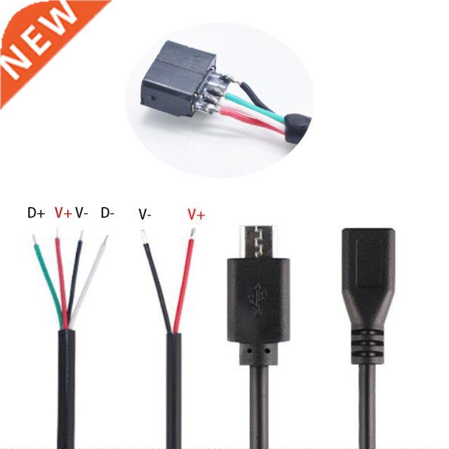 Micro USB 2.0 A Female Jack for Android Interface 4 Pin 2 Pi