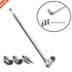 Rod Antenna 3.5mm Adapter FM Radio Antenna Replacement Teles