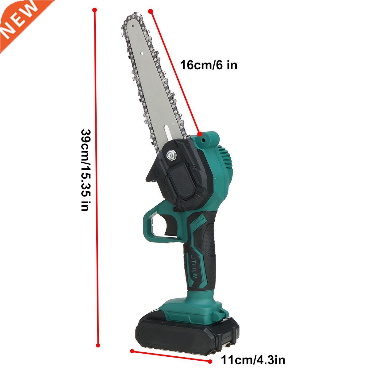 6 Inch 88Vf 1200W Electric Chain Saw With Battery Pruning Ch