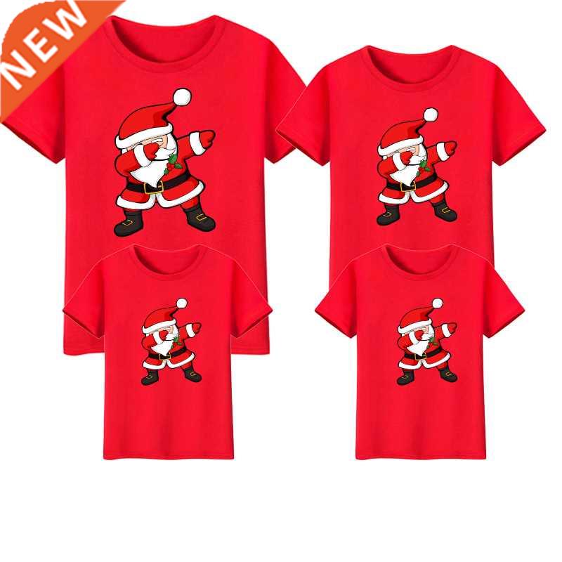 Dabbing Santa Claus Merry Christmas Family Matching T-shirt