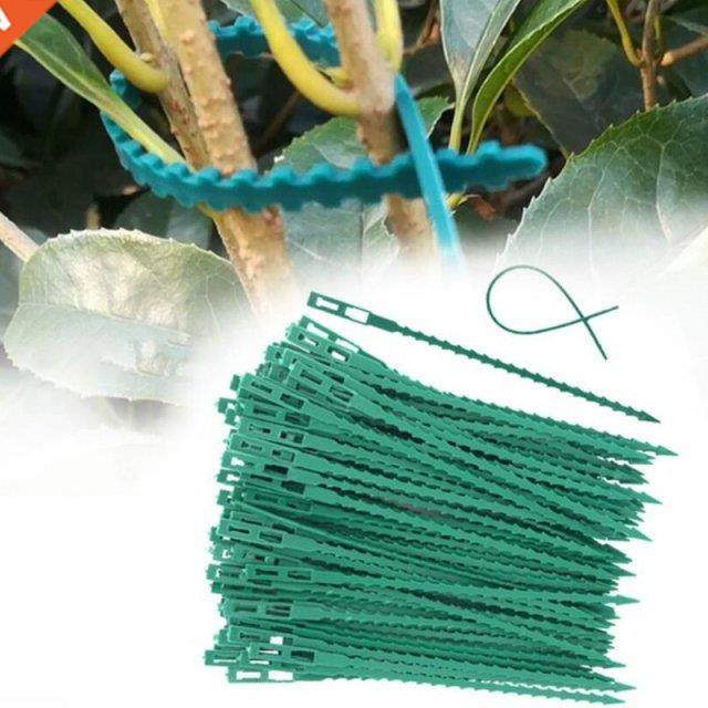10pcs Gardening Helper Multi-use Reusable Ties For Climbing