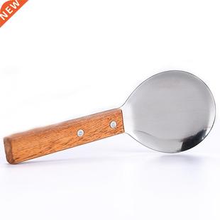 Spoon Rice Cooking Creative Han Stainless Wooden Steel