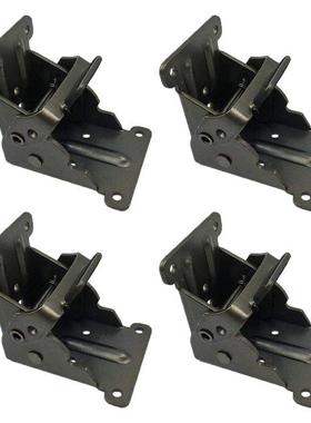 4Pcs Collapsble Support Frame Self-Lockng Hnge Table Leg