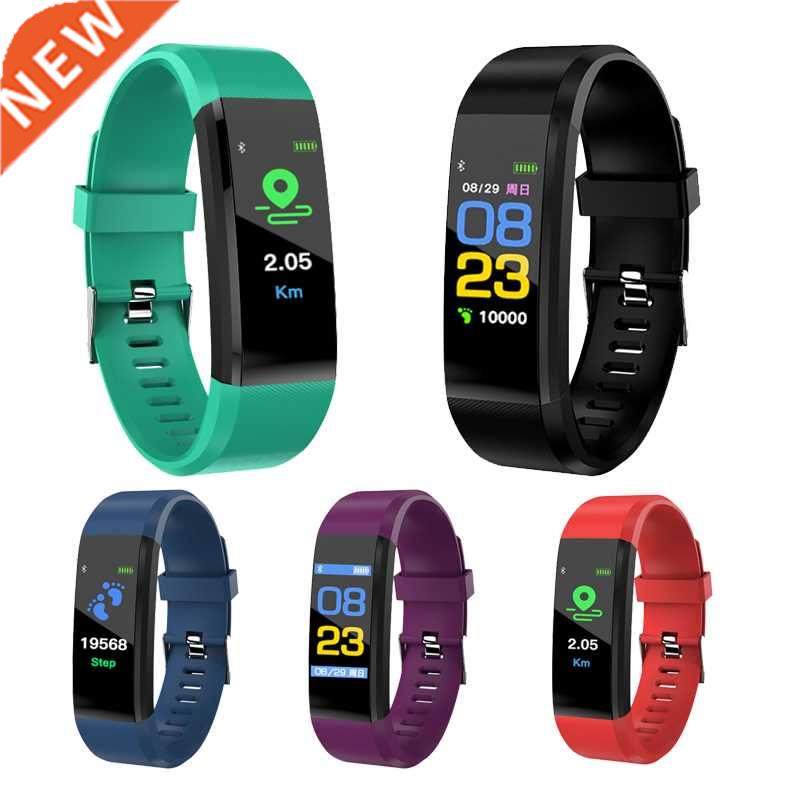 115 Plus Smart Watch Heart Rate Monitor Smart Wristband Fitn