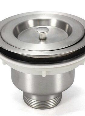 1Pcs Stainless Steel Kitchen Basin Waste Plug Sink Filter Si