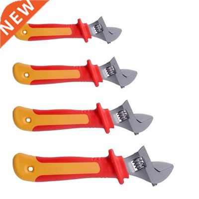 New 6/8/10/12inch Adjustable Wrench Chrome Vanadium Steel In