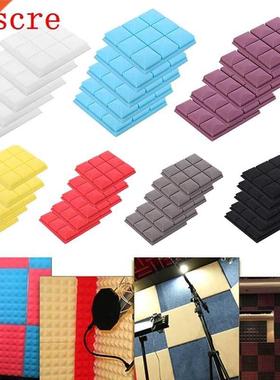 5 Pcs Acoustic Soundproof Foam Sound-Absorbing Panel for Hom