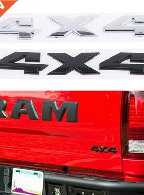 4X4 Rear Tailgate Emblem ABS Badge Waterproof Dodge 2500 35