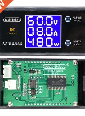 DC 0-100V 5A 10A 250W 1000W LCD Digital Voltmeter Ammeter Wa