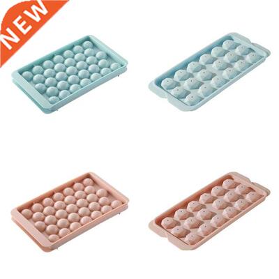 Creative Plastic Food Grade Round Ice Ball Tray Spheres Geom