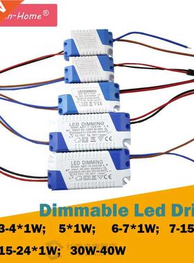 3-40W Dimmable Isolated LED Driver AC85-265V DC3-85V Light T