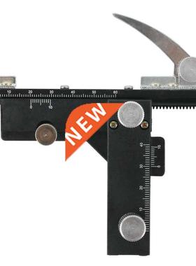 0-60mm Scale Microscope Caliper Microscop Stage X-Y Metal Mo