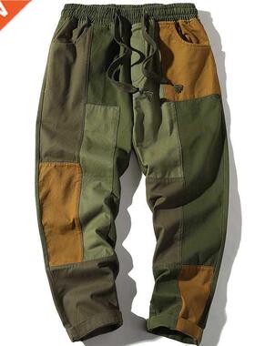 New Fashion en&ap;#39;s Cotton Pants Setwear Hip Hop Sweatpa