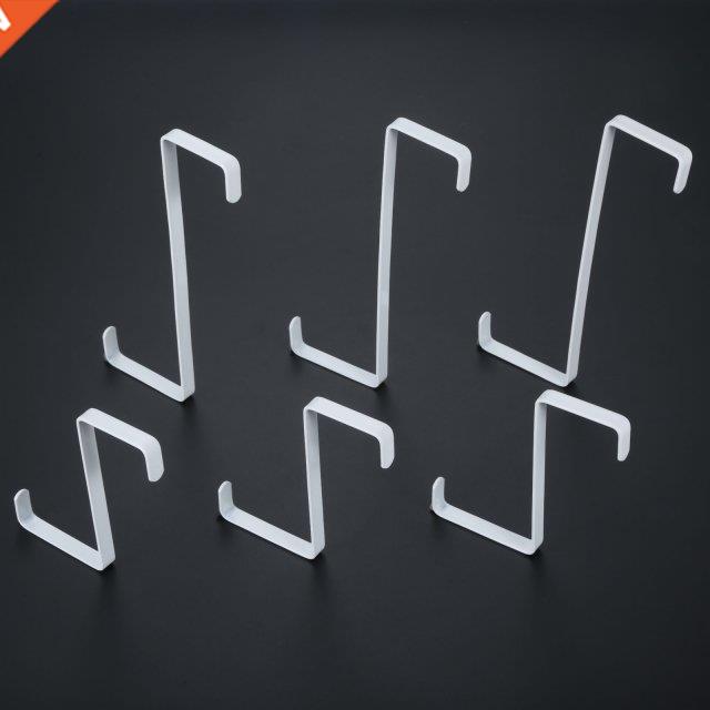 10/2 pcs 89/155mm Over The Door Hooks Z-Shaped Reinforced Re