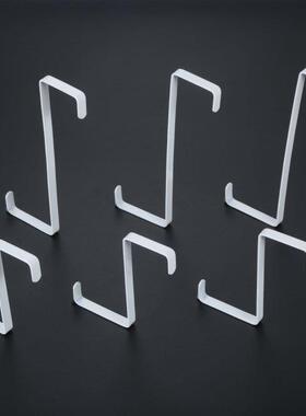 10/2 pcs 89/155mm Over The Door Hooks Z-Shaped Reinforced Re