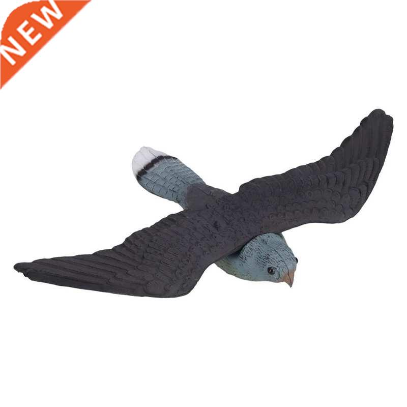 Large Owl Decoy Plastic Hawk Decoy Pest Control for Garden f