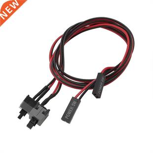Switch Cable Reset Power Compute Switches Button 2Pcs for