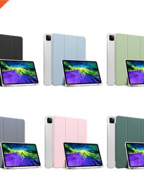 Silicone Tablet Case for iPad Pro 2021 11 inch Tri-fold Slee