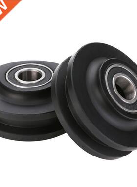 2pcs Sliding Barn Door Wheel Roller Pulley for Wardrobe Clos