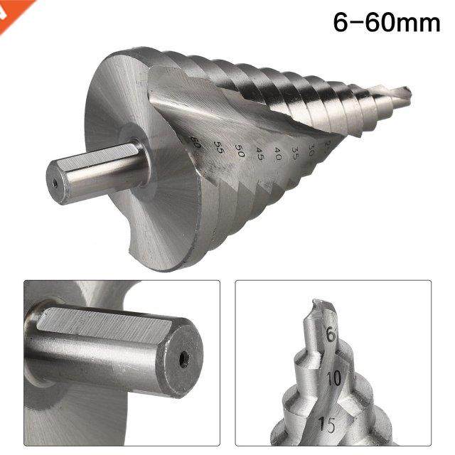 6-60MM Step Drll Pagoda Drll Spral Mult-Functon Twst D