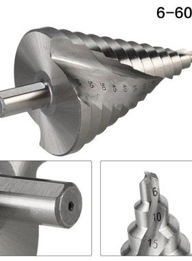 6-60MM Step Drll Pagoda Drll Spral Mult-Functon Twst D