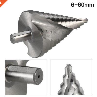 6-60MM Step Drll Pagoda Drll Spral Mult-Functon Twst D