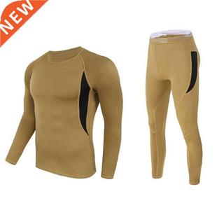 Brand Men's Winter Clothing Thermal Shirt Pants Long johns F