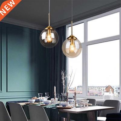 LED Glass Lampshade Fixture For Dining Room Bedroom Decorati