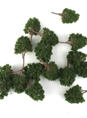 20pcs Model ree 7.5cm Green, Train Railroad Architecture ama