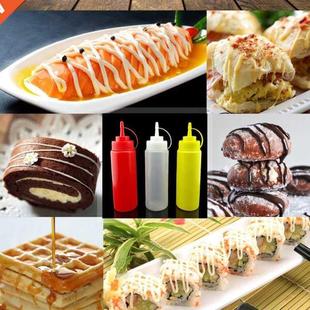 Squeeze Ketchup Musta Dispenser Condiment 1Pc Bottle