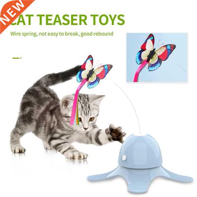 Interactive Cats Exercise Training Toys 360 Circle Flight Bu