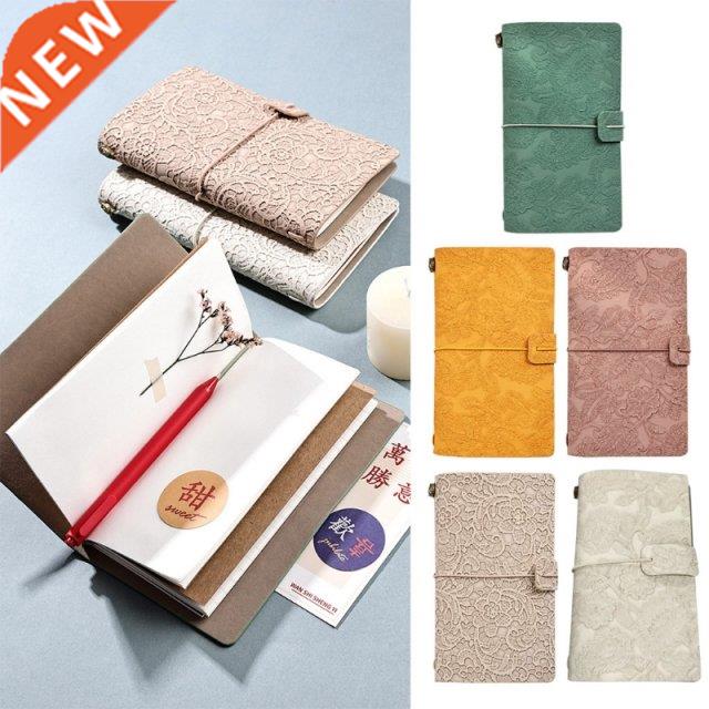 1 Pc A6 Vintage Notebook Handbook Notepad Embossed Craft Ret