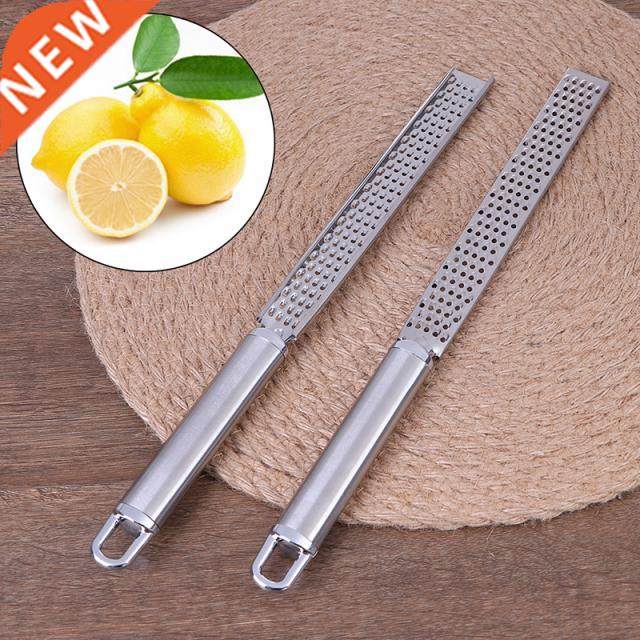 Stainless Lemon Cheese Vegetable Fruit Zester Grater Peeler
