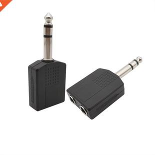 Female Plug Male inch Jack 2Pcs Dual 6.35mm