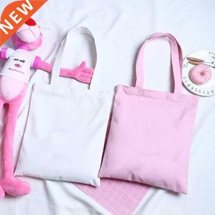 Color Canvas Shopper Fashion Korean Solid Bag Women Harajuku