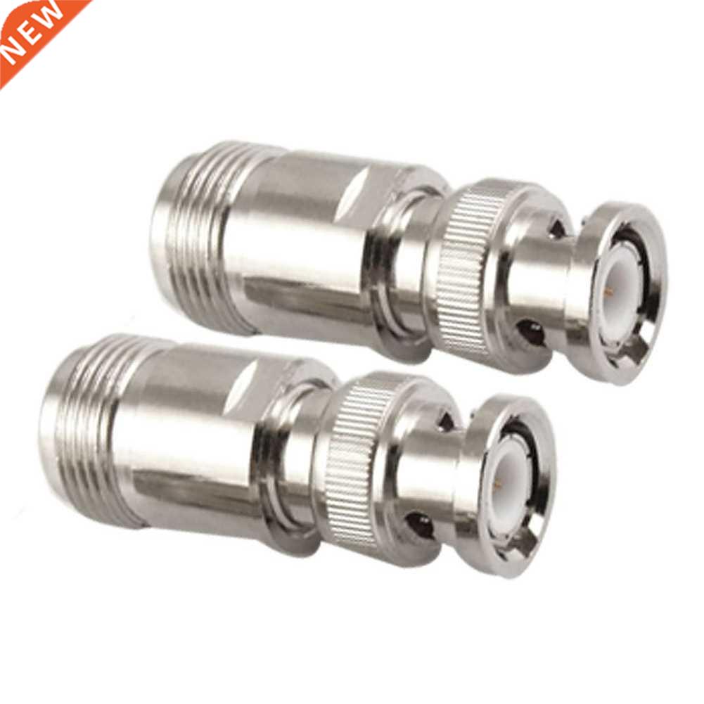 2 Pcs N Type Femle to BNC Mle RF Coxil Cox dpter Conn