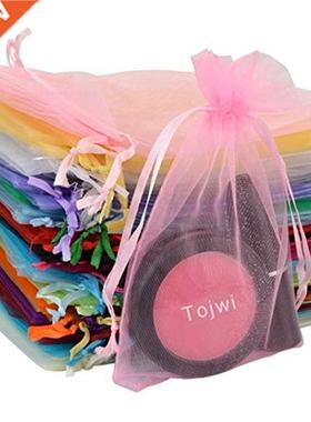 7x9 9x12 10x15 1x18cm 50 Pieces 19 Colors Jewelry Bag Weddi