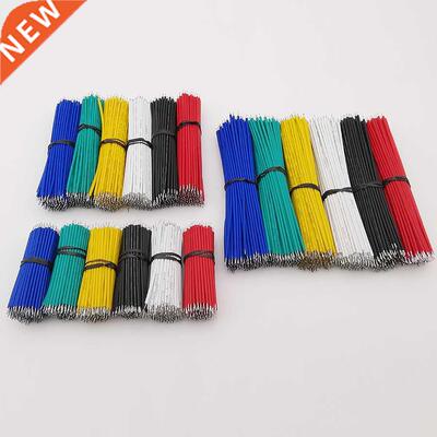 100Pcs/lot Tin-Plated 24AWG Breadboard Jumper Wires PCB Sold
