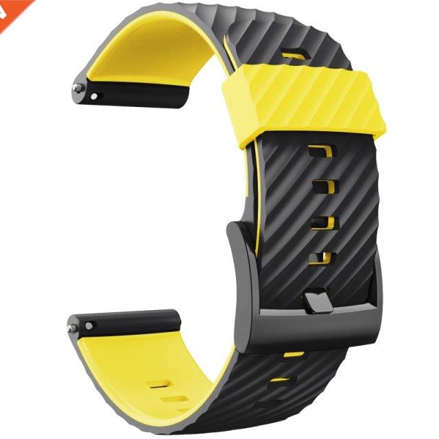 for suunto- 7/9/Baro/D5 diving soft Silicone Smart Watch Wri