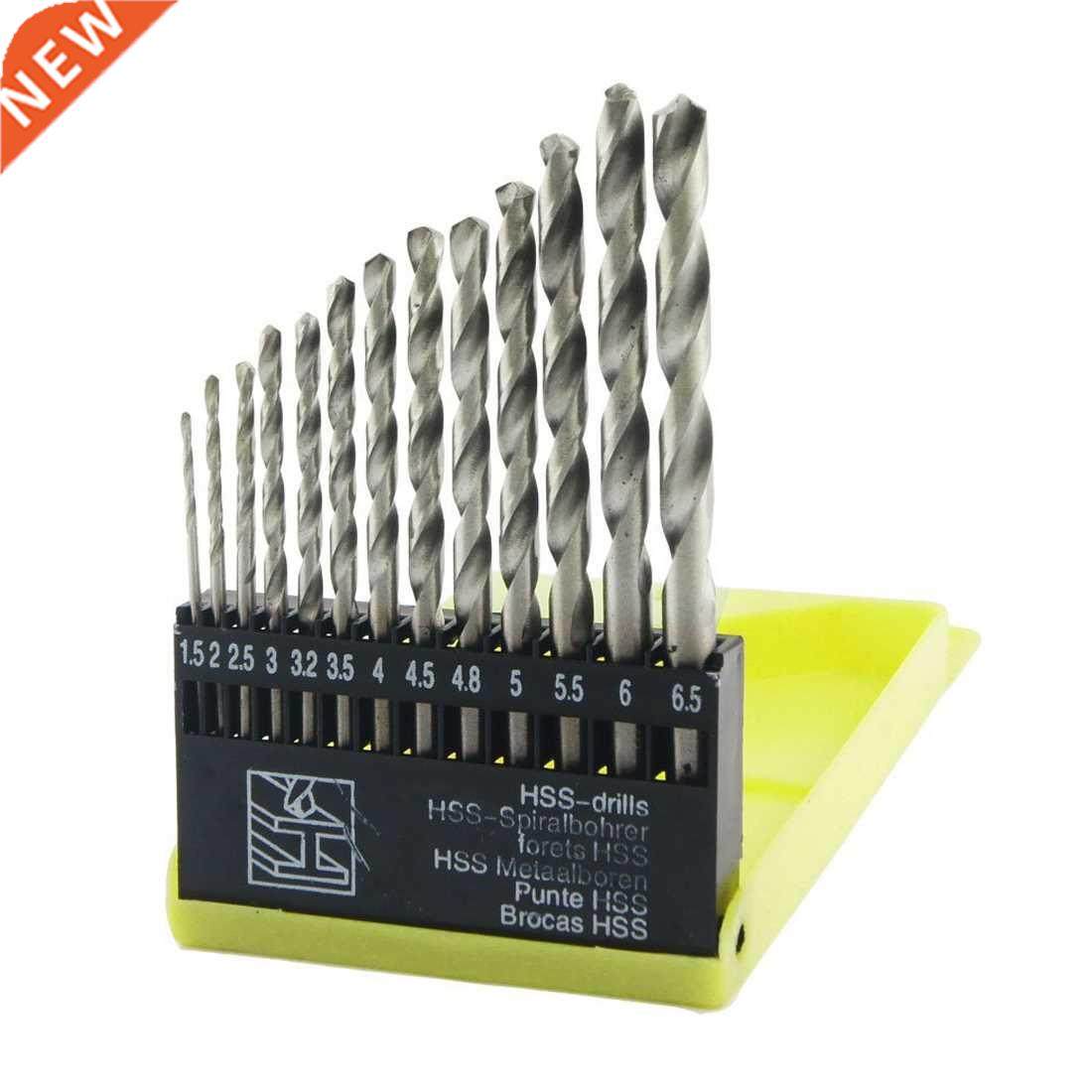 1 in 1 Straight Shank 1mm to 6.5mm Twist Drill Bits Set
