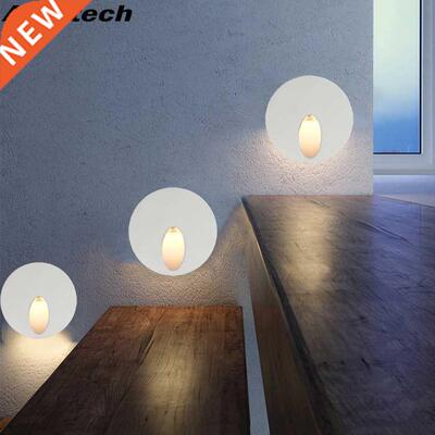 *Round W Wall Lamp Led Stair Light Aluminum Recessed LED St