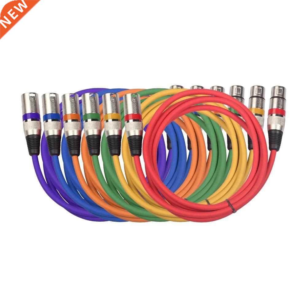 3Pin XLR Cable Male to Female M/F OFC Audio Cable Foil+Brai