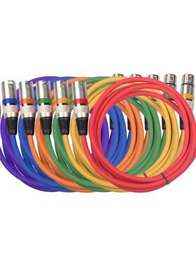 3Pin XLR Cable Male to Female M/F OFC Audio Cable Foil+Brai