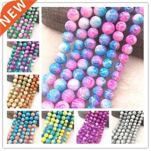 Beads Spacer Loose Round Glass 10mm Wholesale