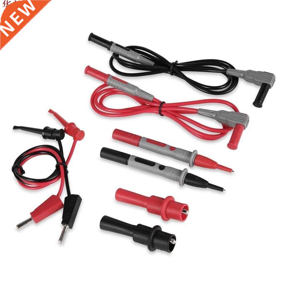 8pcs Multimeter Electronic Test Probe Leads Kit with Alligat