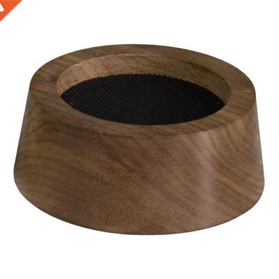 Walnut Wood Coffee Filter Tamper Holder Espresso Tamper Mat