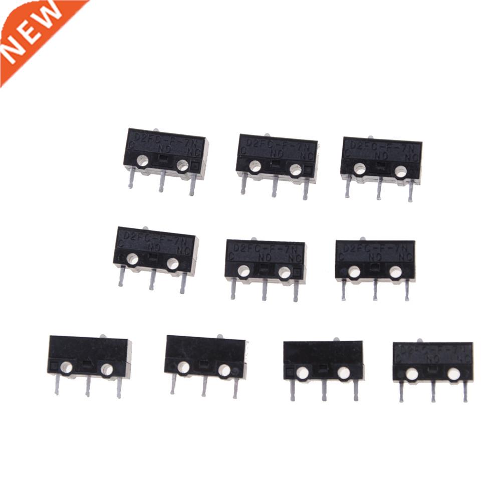 10 Pcs D2FC-F-7N Micro Switch For Mouse Substitute Tested