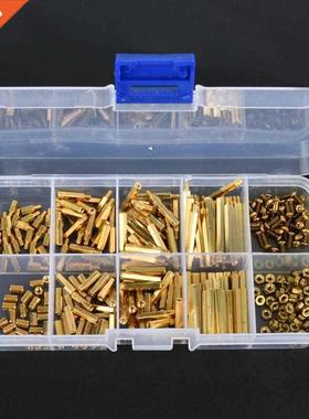 320Pcs M2 Brass Hex Standoff Nut Spacing Screw Assortment Se