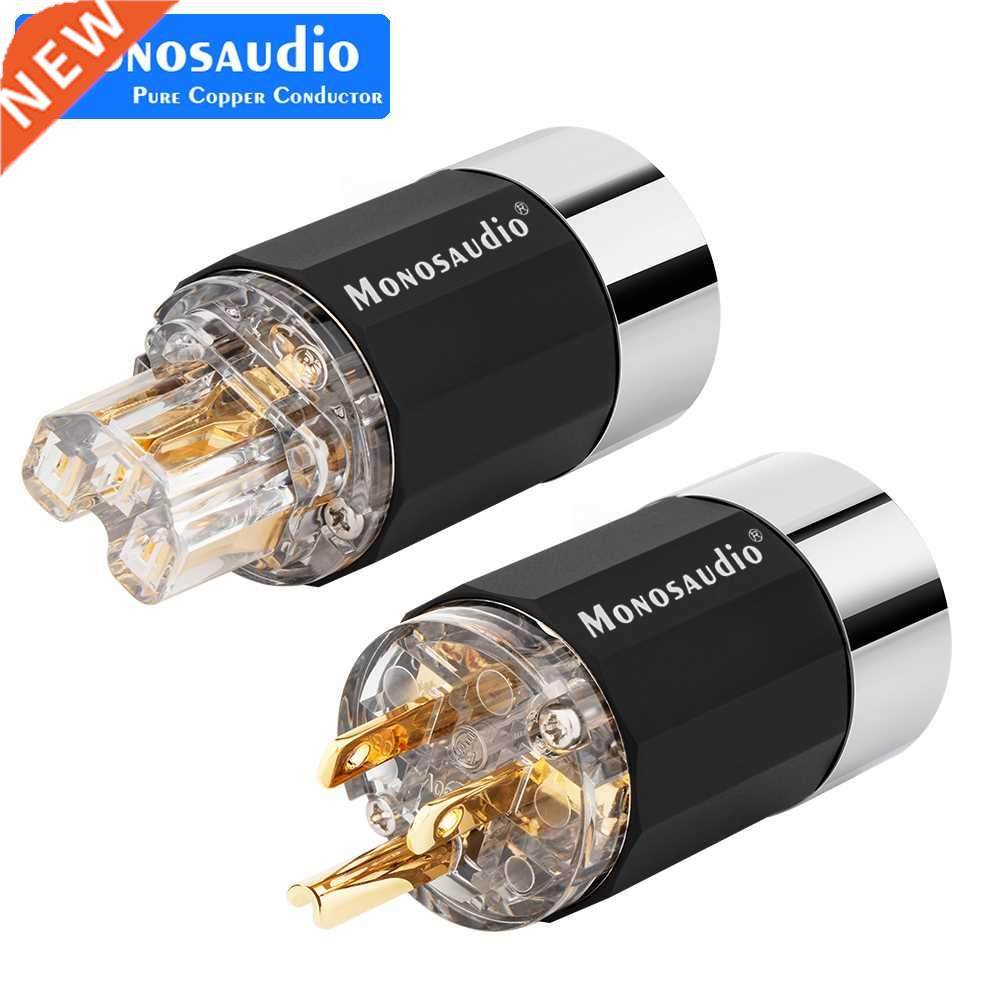 Monosaudio M109G/F109G 99.998% Pure Copper Gold Plated US AC