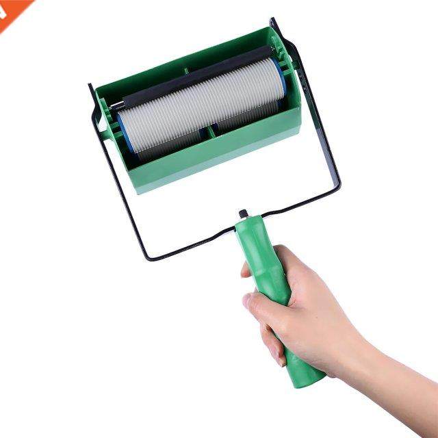 Single or Double Color Texture Roller Painting Machine